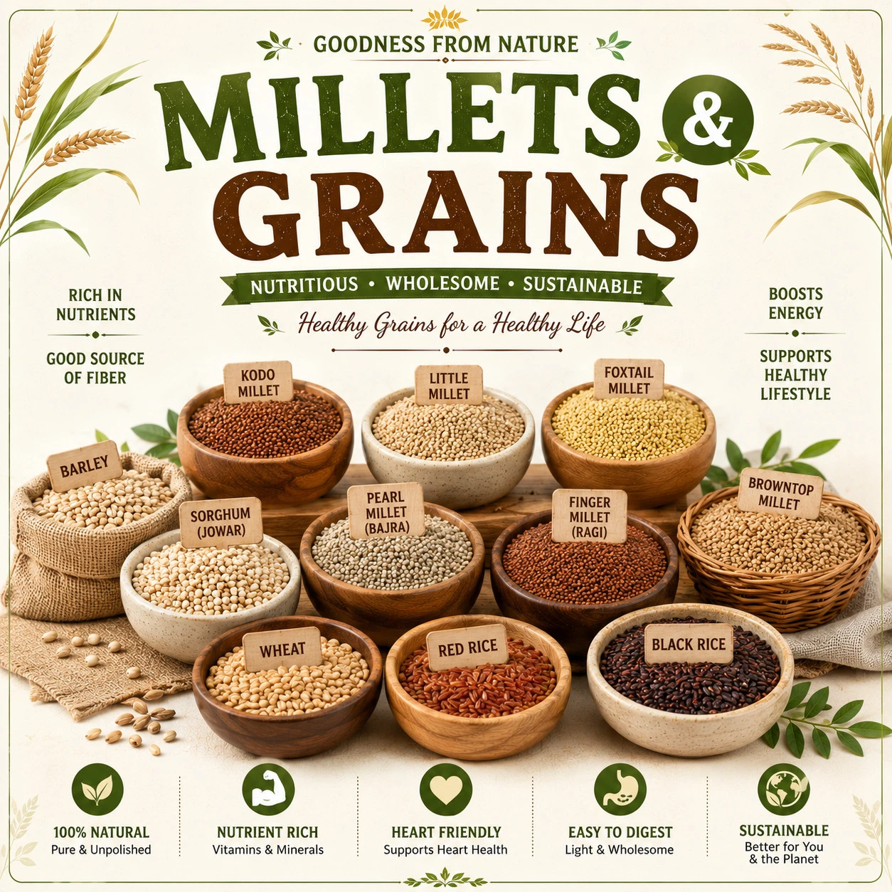 Millets & Grainns